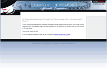 Tablet Screenshot of clintonjewelers.com
